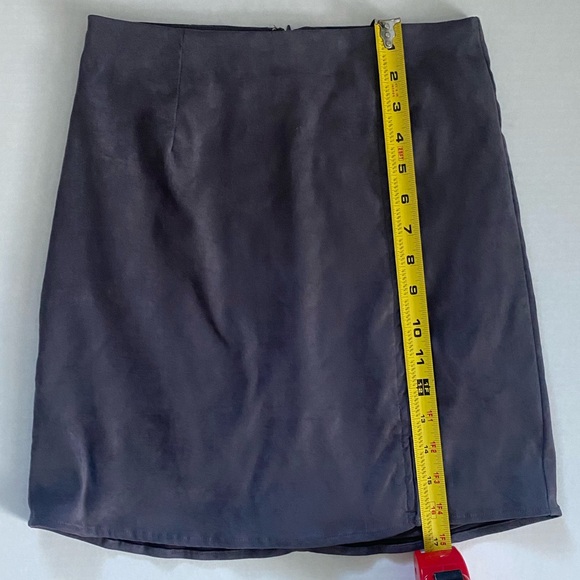 Faux Suede Skirt - Picture 10 of 11